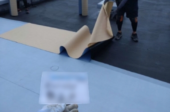 下貼り敷込み