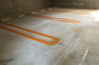機械式駐車場埋戻し